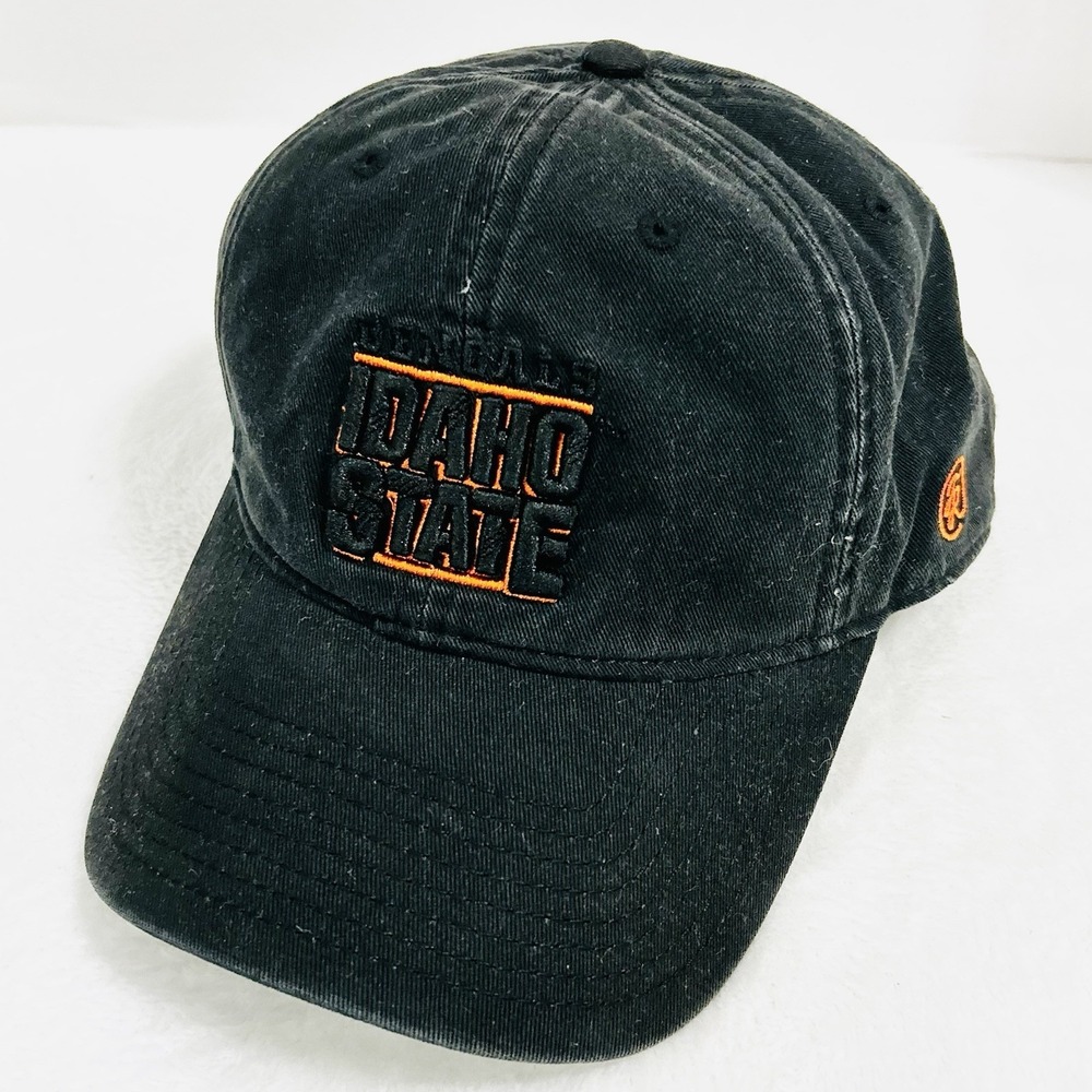 Idaho State Bengals Fall Rush Wordmark Hat Cap Adjustable Strapback NCAA Black